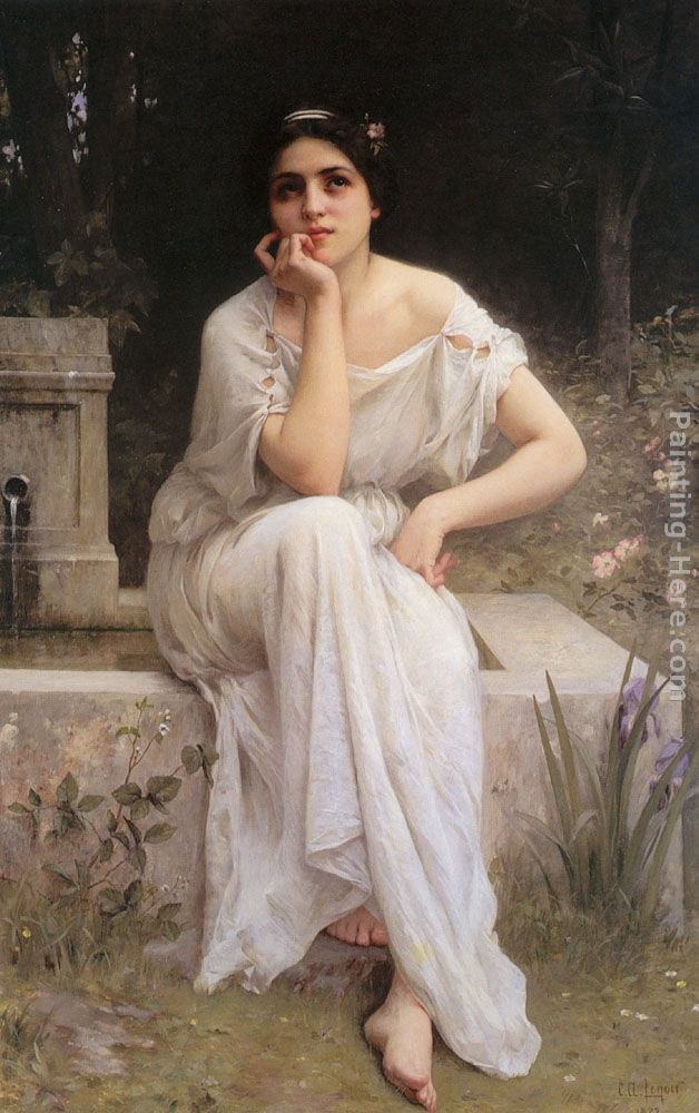 Charles Amable Lenoir Meditation